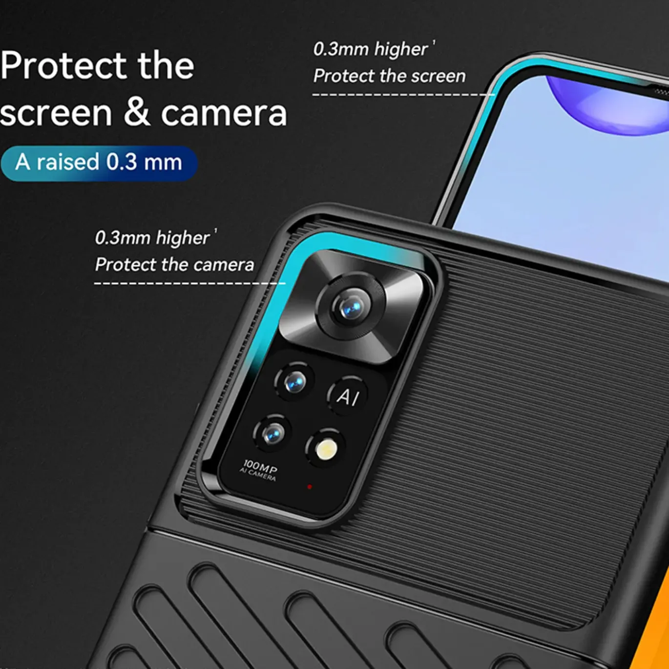 Xiaomi Redmi Note 11 Pro / Note 11 Pro 5G - Elegante Hülle stoßfest & stylisch