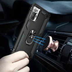 Xiaomi Redmi Note 10 Pro - Outdoor Hardcase mit Ringhalter