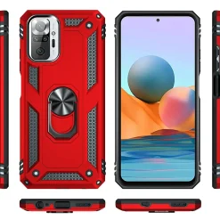 Xiaomi Redmi Note 10 Pro - Outdoor Hardcase mit Ringhalter