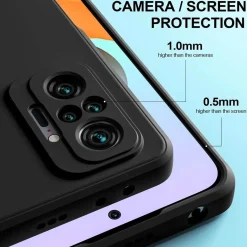 Xiaomi Redmi Note 10 Pro - Slim Silikon Backcover Schwarz