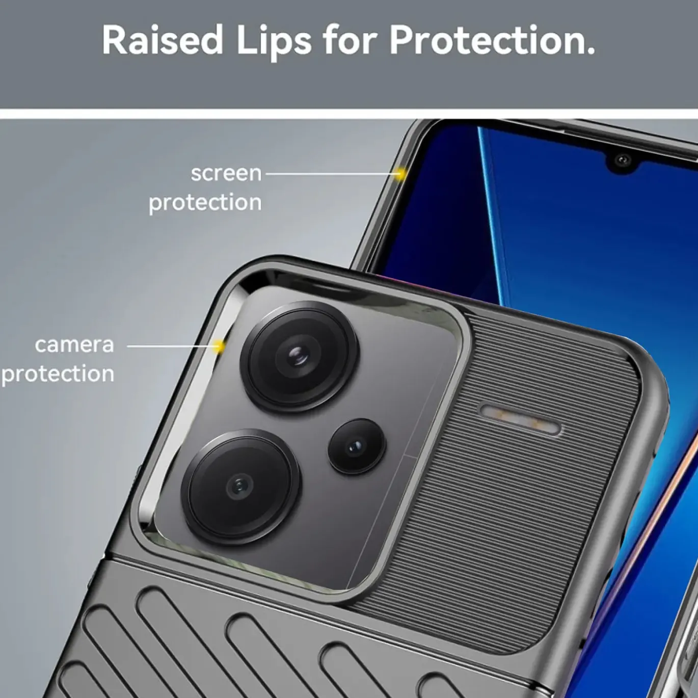 Xiaomi Redmi Note 13 Pro+ 5G - Elegante Hülle stoßfest & stylisch
