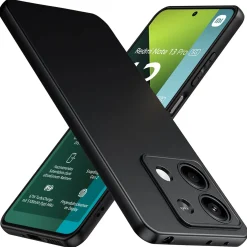 Xiaomi Redmi Note 13 Pro 5G - Slim Silikon Backcover Schwarz