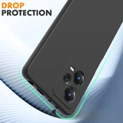 Xiaomi Redmi Note 12 Pro 5G - Slim Silikon Backcover Schwarz