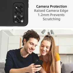 Xiaomi Redmi Note 11 Pro+ 5G - Slim Silikon Backcover Schwarz
