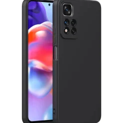 Xiaomi Redmi Note 11 Pro+ 5G - Slim Silikon Backcover Schwarz