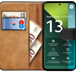 Xiaomi Redmi Note 13 Pro 5G - Klapphülle mit Kartenfächern