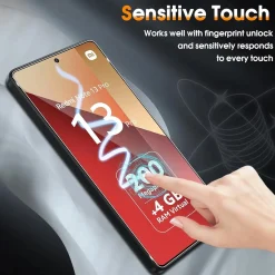 Xiaomi Redmi Note 13 Pro 5G - 9H Displayschutzfolie 2x Display & Kamera