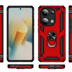 Xiaomi Redmi Note 13 Pro 4G - Outdoor Hardcase mit Ringhalter