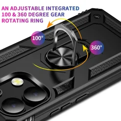 Xiaomi Redmi Note 13 Pro 4G - Outdoor Hardcase mit Ringhalter