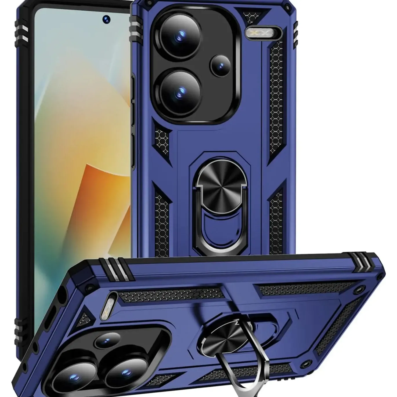 Xiaomi Redmi Note 13 Pro+ 5G - Outdoor Hardcase mit Ringhalter