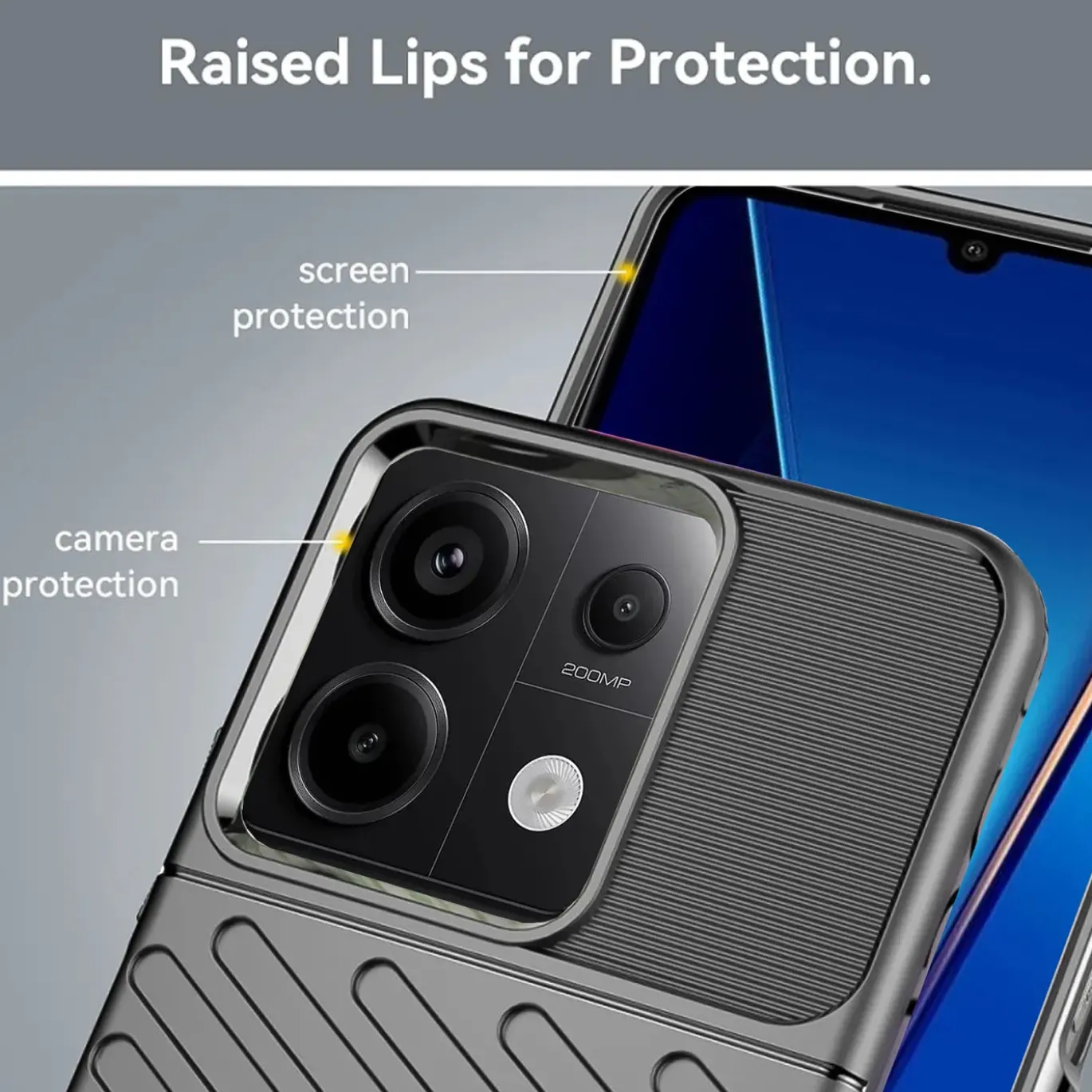 Xiaomi Redmi Note 13 Pro 5G - Elegante Hülle stoßfest & stylisch