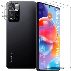 Xiaomi Redmi Note 11 Pro+ 5G - 9H Displayschutzfolie 2x Display & Kamera