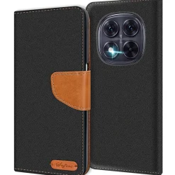 Xiaomi Redmi Note 14 Pro 5G - Jeanslook Klapphülle mit Kartenfach