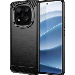 Xiaomi Redmi Note 14 Pro+ 5G - Carbon Case Hülle, stoßfest
