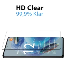 Xiaomi Redmi Note 12 Pro 5G - 9H Displayschutzfolie 2x Display & Kamera