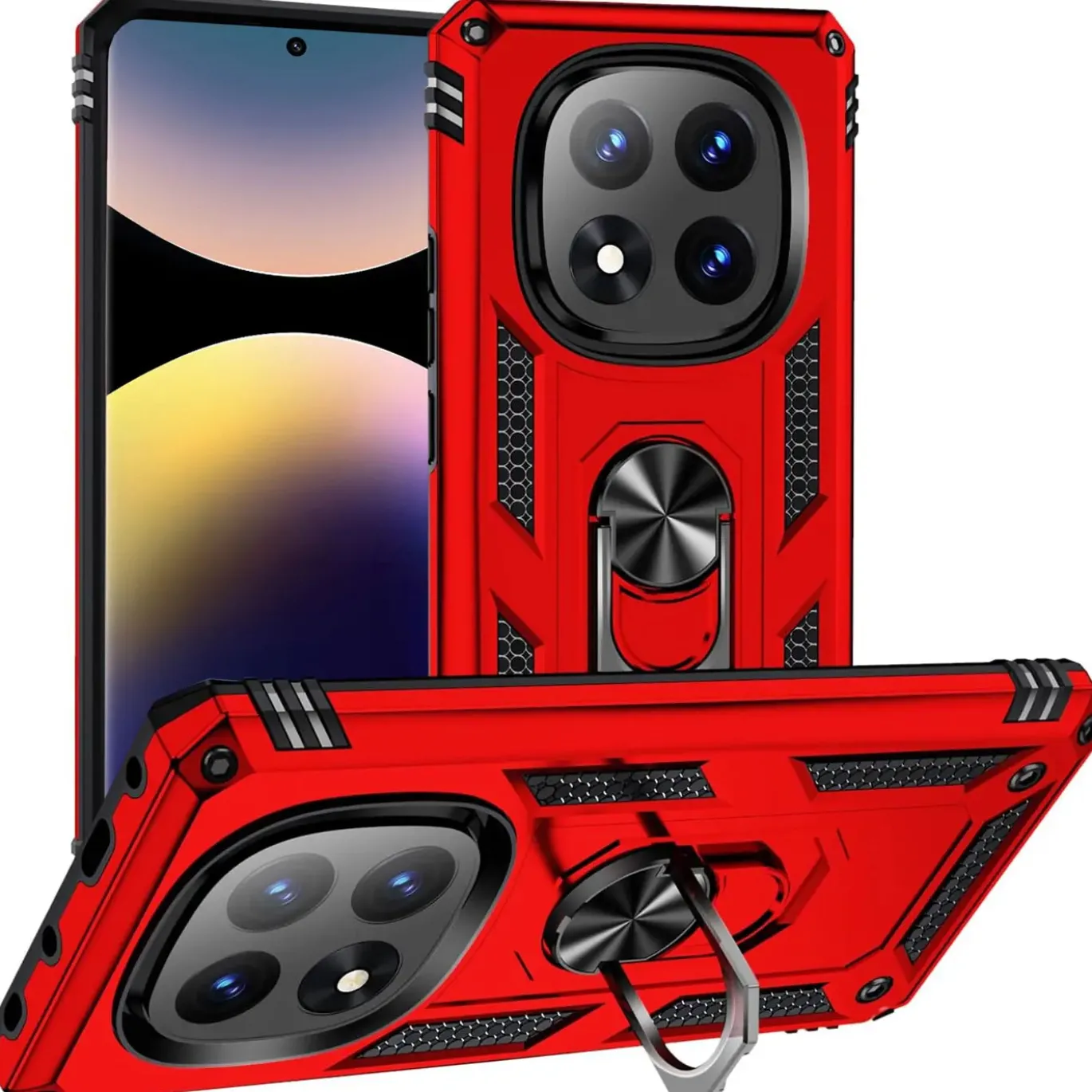 Xiaomi Redmi Note 14 Pro 5G - Outdoor Hardcase mit Ringhalter