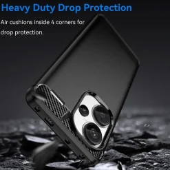 Xiaomi Redmi Note 13 Pro+ 5G - Carbon Case Hülle, stoßfest