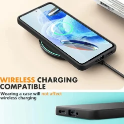 Xiaomi Redmi Note 12 Pro Plus 5G - Slim Silikon Backcover Schwarz