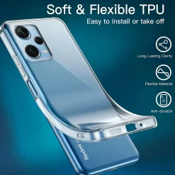 Xiaomi Redmi Note 12 Pro Plus 5G - Slim Clear Case Hülle