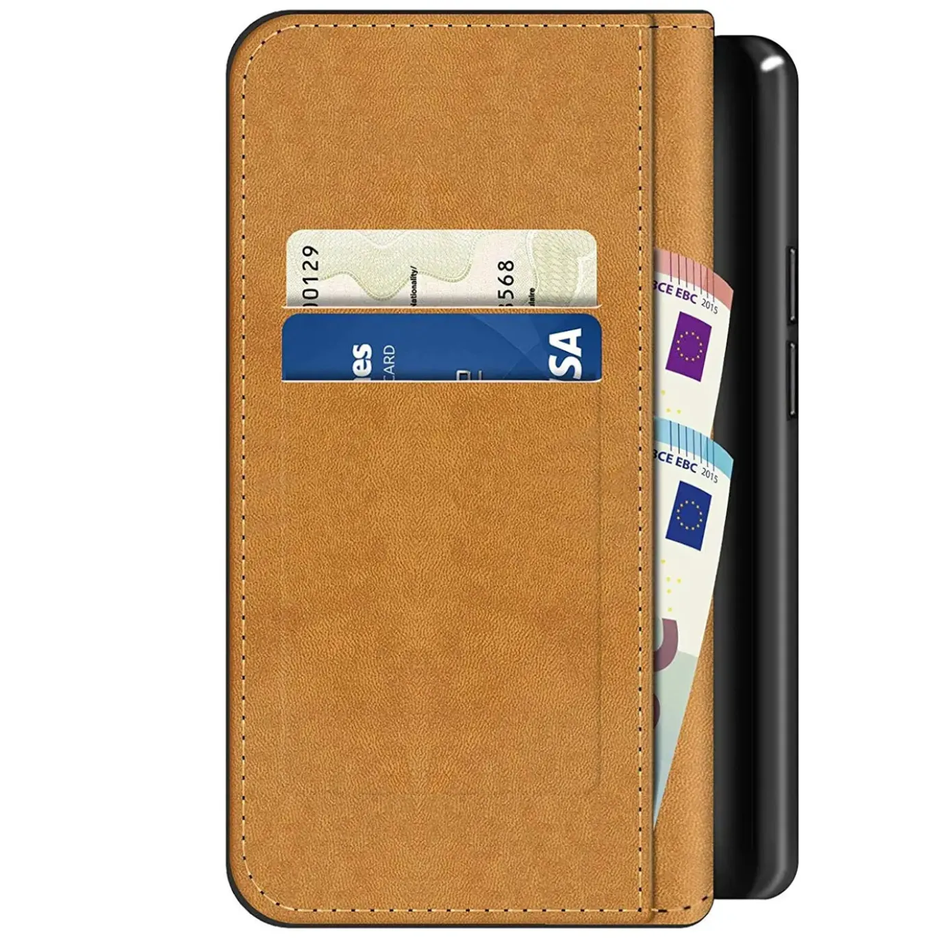 Xiaomi Redmi Note 9T - Klapphülle mit Kartenfächern