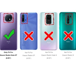 Xiaomi Redmi Note 9T - Slim Clear Case Hülle