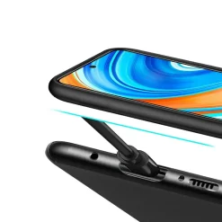 Xiaomi Redmi Note 9T - Slim Silikon Backcover Schwarz