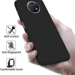 Xiaomi Redmi Note 9T - Slim Silikon Backcover Schwarz