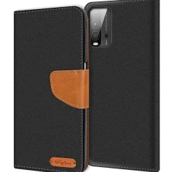 Xiaomi Redmi 9T - Jeanslook Klapphülle mit Kartenfach