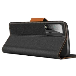 Xiaomi Redmi 9T - Jeanslook Klapphülle mit Kartenfach
