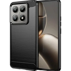 Xiaomi 14T - Carbon Case Hülle, stoßfest