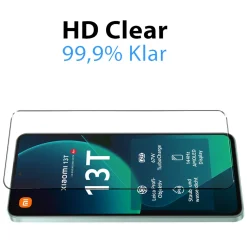 Xiaomi 13T / 13T Pro - 9H Displayschutzfolie 2x Display & Kamera