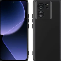 Xiaomi 13T / 13T Pro - Slim Silikon Backcover Schwarz
