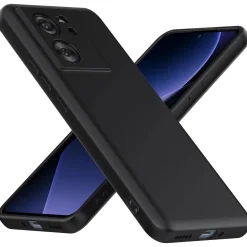 Xiaomi 13T / 13T Pro - Slim Silikon Backcover Schwarz