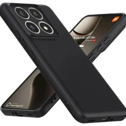 Xiaomi 14T Pro - Slim Silikon Backcover Schwarz